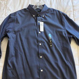 Banana Republic Non-Iron Standard Fit Mens Medium Dress Shirt NEW WITH TAGS